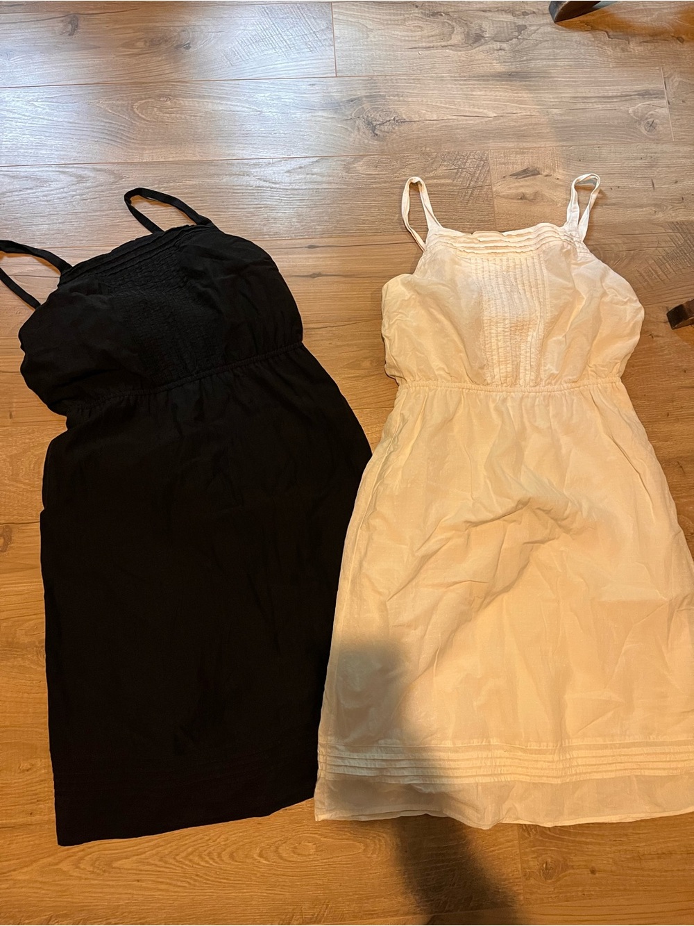Old Navy Spaghetti-Strap Sundress Duo - Black & cream
